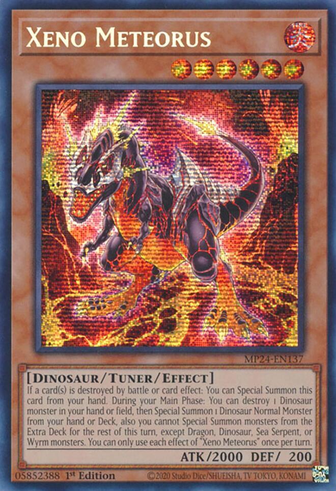 Xeno Meteorus MP24-EN137 card from 25th Anniversary Tin: Dueling Mirrors