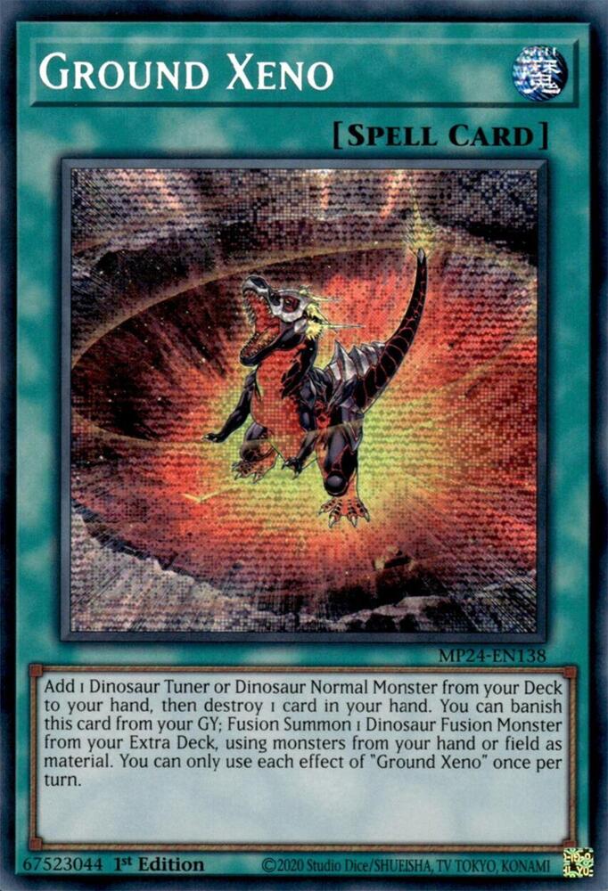 Ground Xeno MP24-EN138 card from 25th Anniversary Tin: Dueling Mirrors