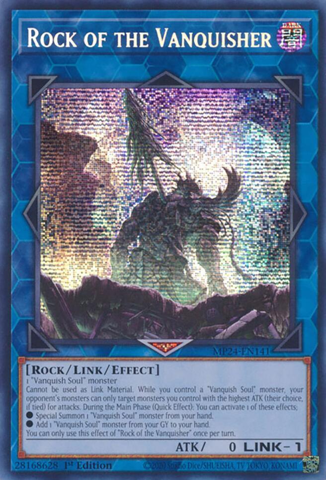 Rock of the Vanquisher MP24-EN141 card from 25th Anniversary Tin: Dueling Mirrors