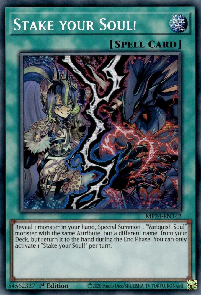 Stake your Soul! MP24-EN142 card from 25th Anniversary Tin: Dueling Mirrors