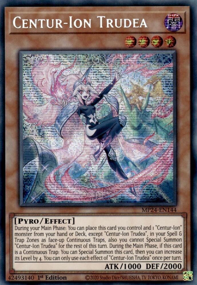 Centur-Ion Trudea MP24-EN144 card from 25th Anniversary Tin: Dueling Mirrors
