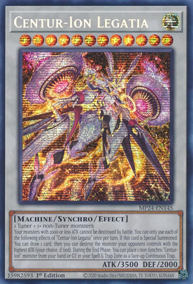 Centur-Ion Legatia MP24-EN145 card from 25th Anniversary Tin: Dueling Mirrors