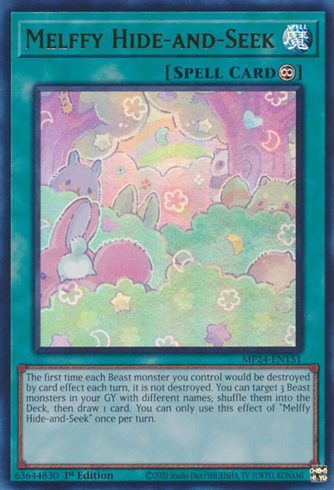 Melffy Hide-and-Seek MP24-EN151 card from 25th Anniversary Tin: Dueling Mirrors