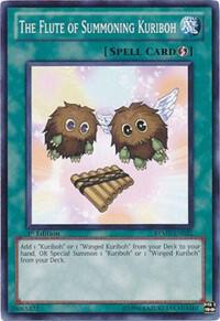 The Flute of Summoning Kuriboh RYMP-EN022 card from Ra Yellow Mega Pack