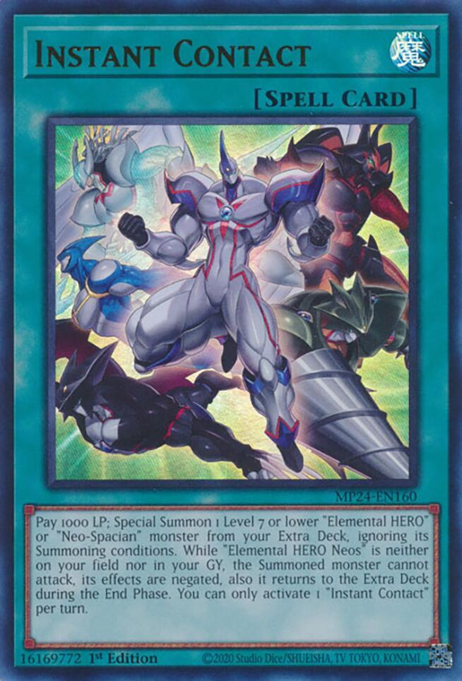 Instant Contact MP24-EN160 card from 25th Anniversary Tin: Dueling Mirrors