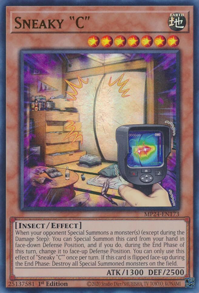 Sneaky "C" MP24-EN173 card from 25th Anniversary Tin: Dueling Mirrors