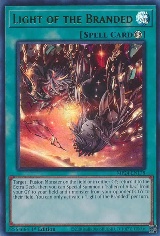 Light of the Branded MP24-EN178 card from 25th Anniversary Tin: Dueling Mirrors