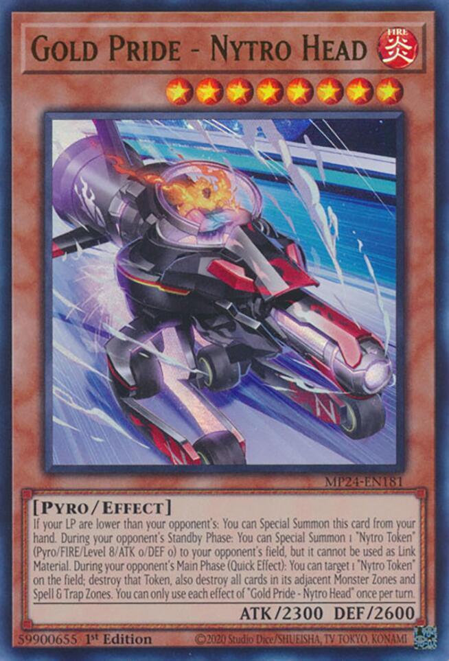 Gold Pride - Nytro Head MP24-EN181 card from 25th Anniversary Tin: Dueling Mirrors