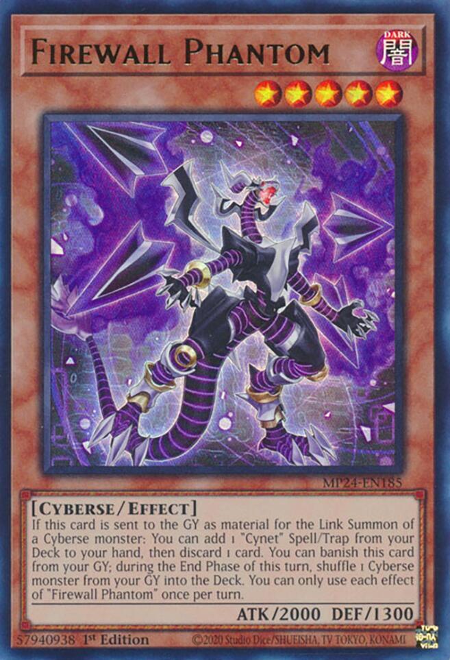 Firewall Phantom MP24-EN185 card from 25th Anniversary Tin: Dueling Mirrors