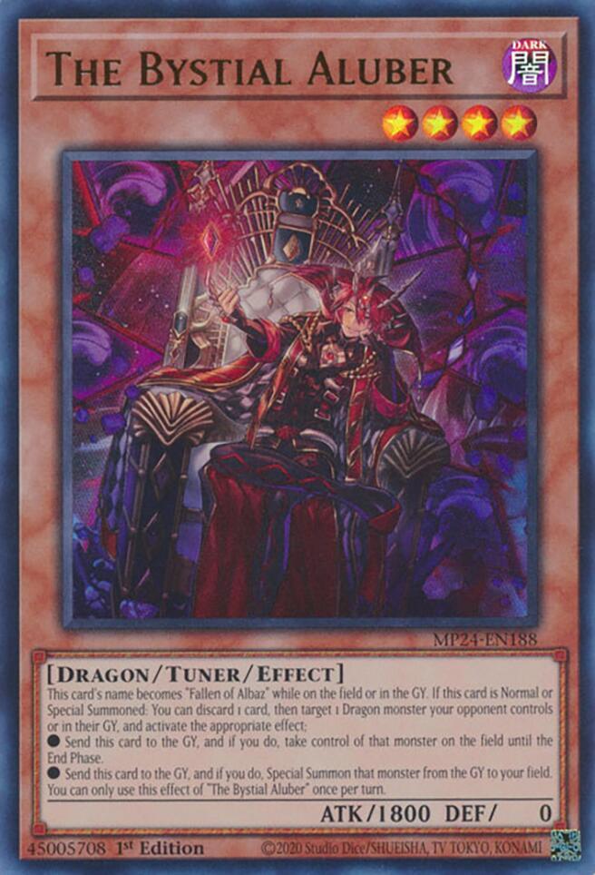 The Bystial Aluber MP24-EN188 card from 25th Anniversary Tin: Dueling Mirrors