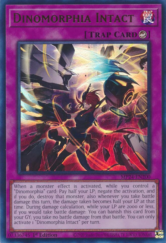 Dinomorphia Intact MP24-EN200 card from 25th Anniversary Tin: Dueling Mirrors