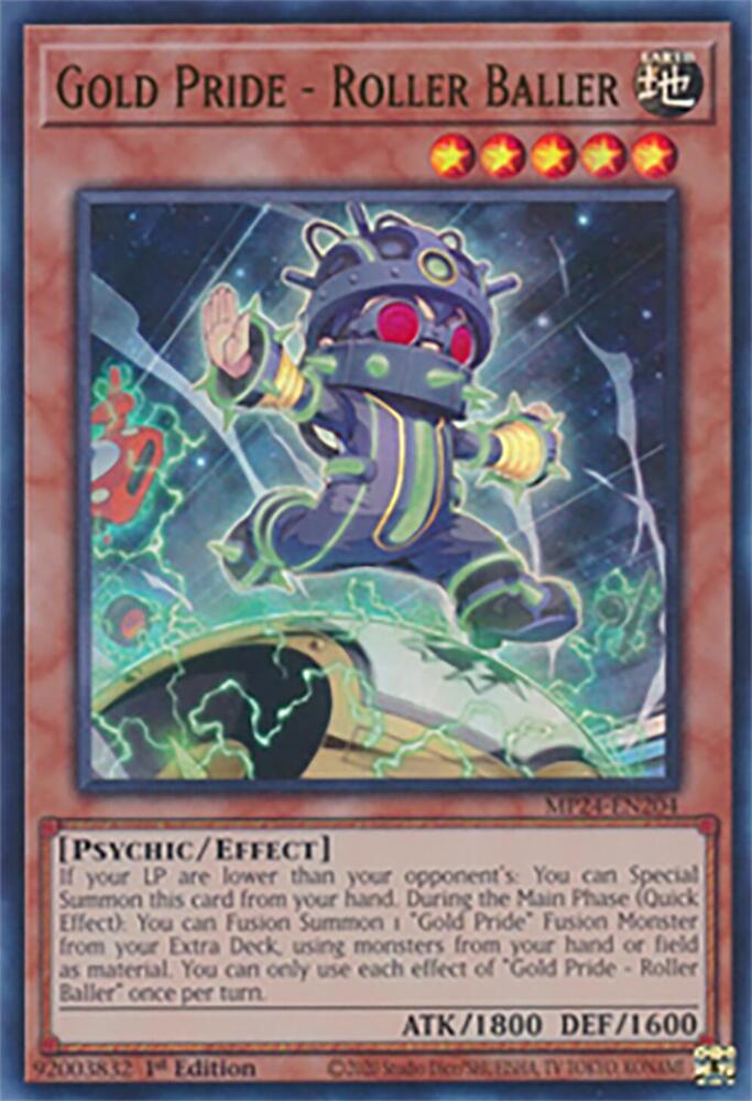 Gold Pride - Roller Baller MP24-EN204 card from 25th Anniversary Tin: Dueling Mirrors