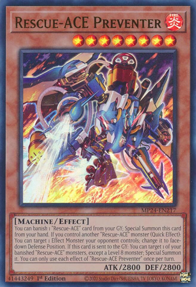 Rescue-ACE Preventer MP24-EN217 card from 25th Anniversary Tin: Dueling Mirrors