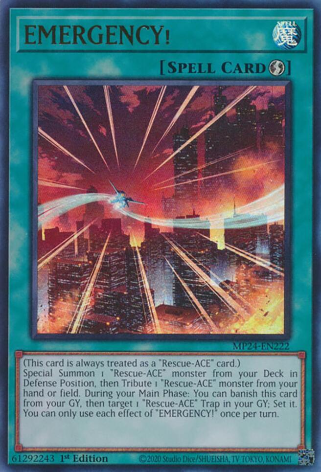 EMERGENCY! MP24-EN222 card from 25th Anniversary Tin: Dueling Mirrors