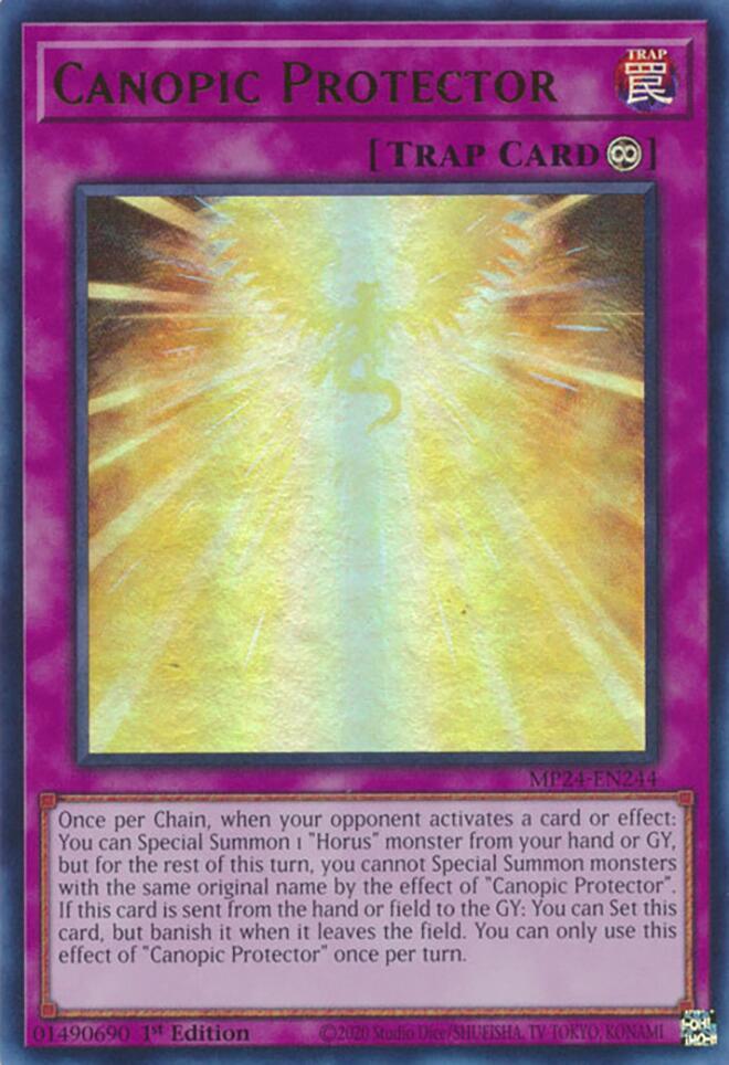 Canopic Protector MP24-EN244 card from 25th Anniversary Tin: Dueling Mirrors