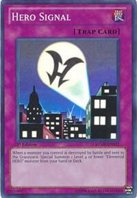Hero Signal RYMP-EN031 card from Ra Yellow Mega Pack