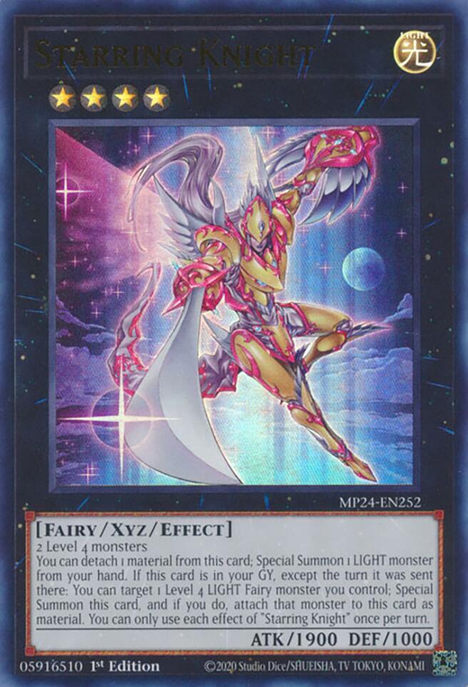 Starring Knight MP24-EN252 card from 25th Anniversary Tin: Dueling Mirrors