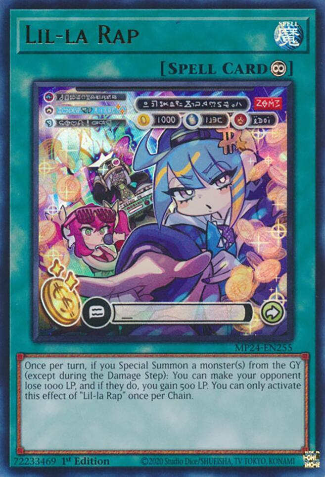 Lil-la Rap MP24-EN255 card from 25th Anniversary Tin: Dueling Mirrors
