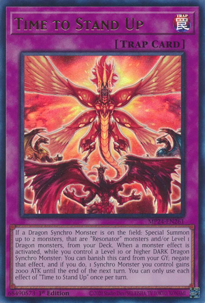 Time to Stand Up MP24-EN261 card from 25th Anniversary Tin: Dueling Mirrors