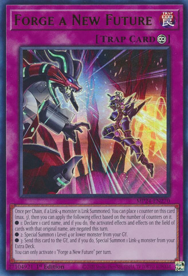 Forge a New Future MP24-EN270 card from 25th Anniversary Tin: Dueling Mirrors