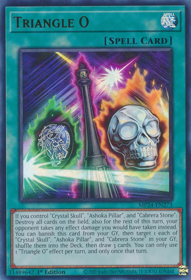 Triangle O MP24-EN273 card from 25th Anniversary Tin: Dueling Mirrors