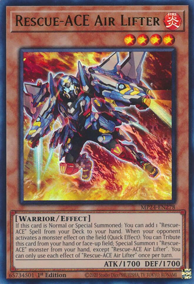 Rescue-ACE Air Lifter MP24-EN278 card from 25th Anniversary Tin: Dueling Mirrors