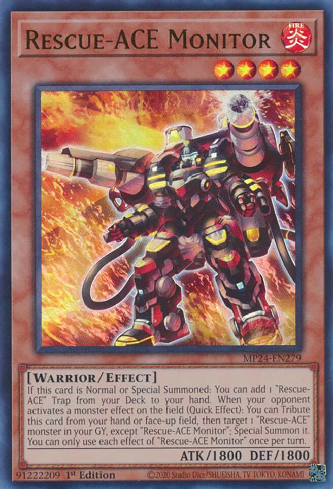 Rescue-ACE Monitor MP24-EN279 card from 25th Anniversary Tin: Dueling Mirrors