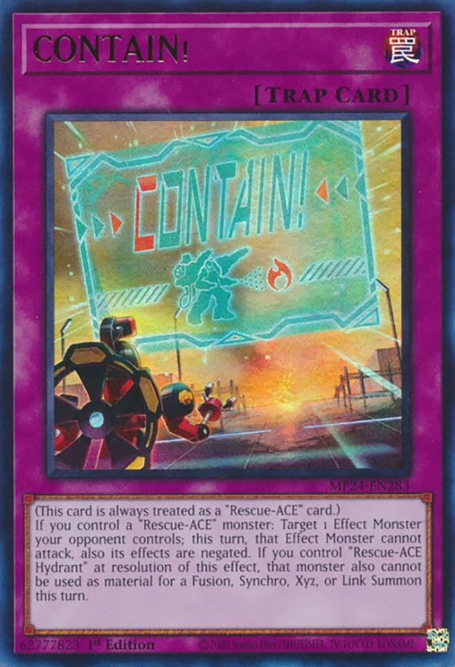 CONTAIN! MP24-EN283 card from 25th Anniversary Tin: Dueling Mirrors