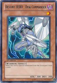 Destiny HERO - Disk Commander RYMP-EN035 card from Ra Yellow Mega Pack