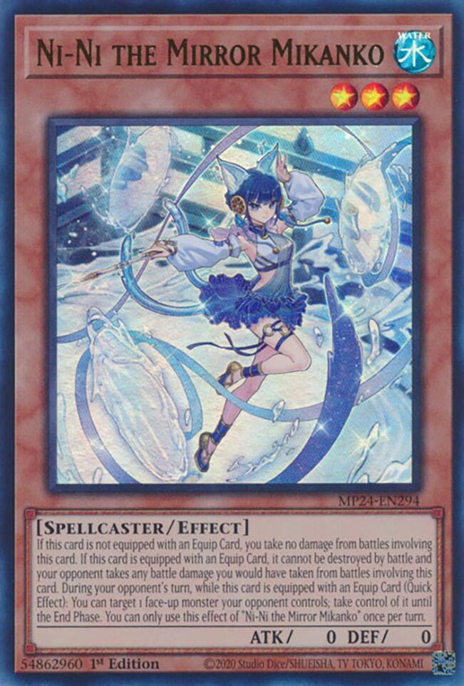Ni-Ni the Mirror Mikanko MP24-EN294 card from 25th Anniversary Tin: Dueling Mirrors
