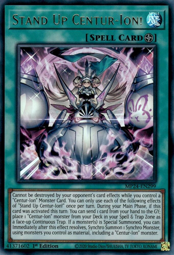 Stand Up Centur-Ion! MP24-EN299 card from 25th Anniversary Tin: Dueling Mirrors