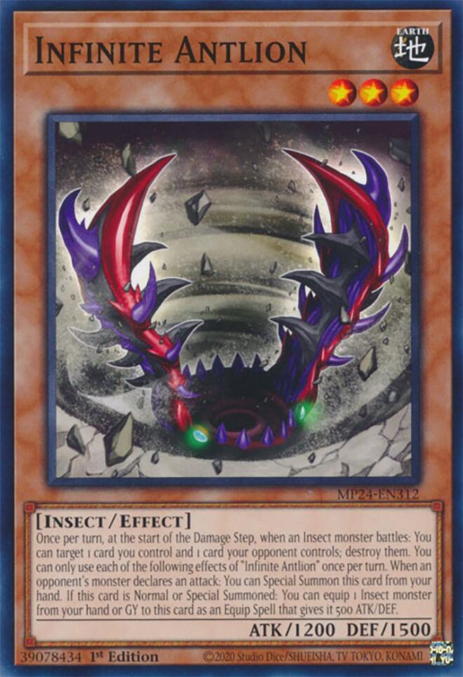 Infinite Antlion MP24-EN312 card from 25th Anniversary Tin: Dueling Mirrors