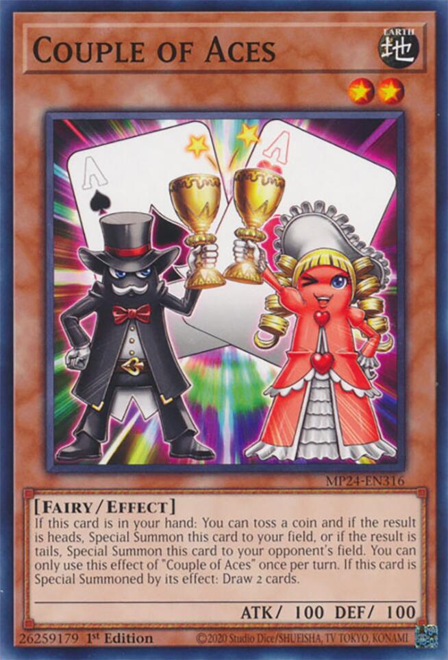 Couple of Aces MP24-EN316 card from 25th Anniversary Tin: Dueling Mirrors