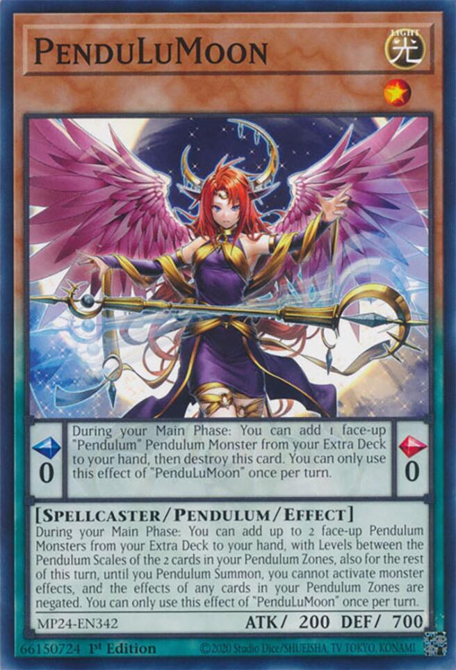 PenduLuMoon MP24-EN342 card from 25th Anniversary Tin: Dueling Mirrors