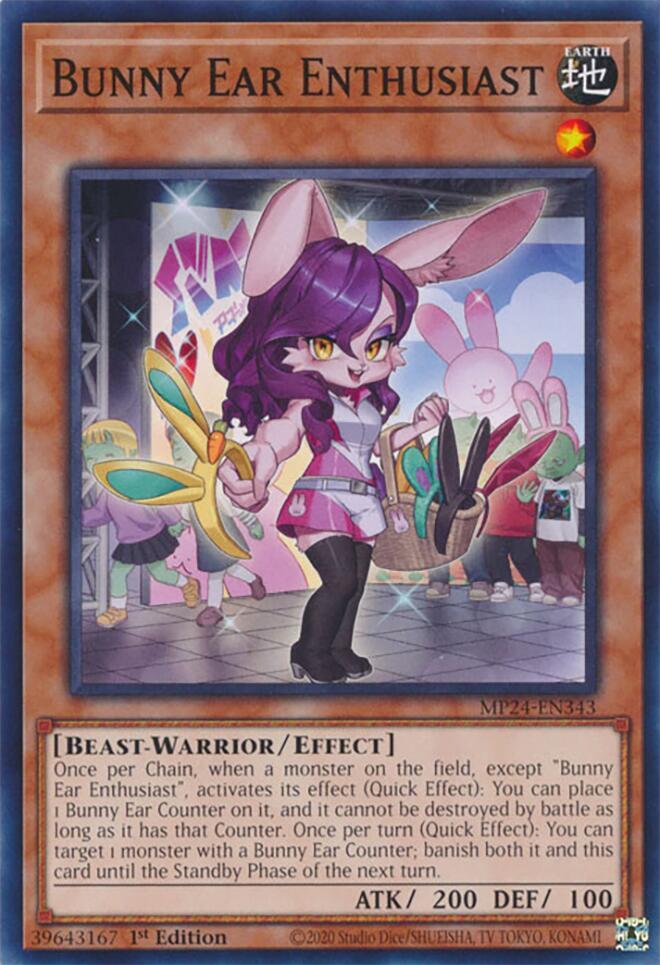 Bunny Ear Enthusiast MP24-EN343 card from 25th Anniversary Tin: Dueling Mirrors