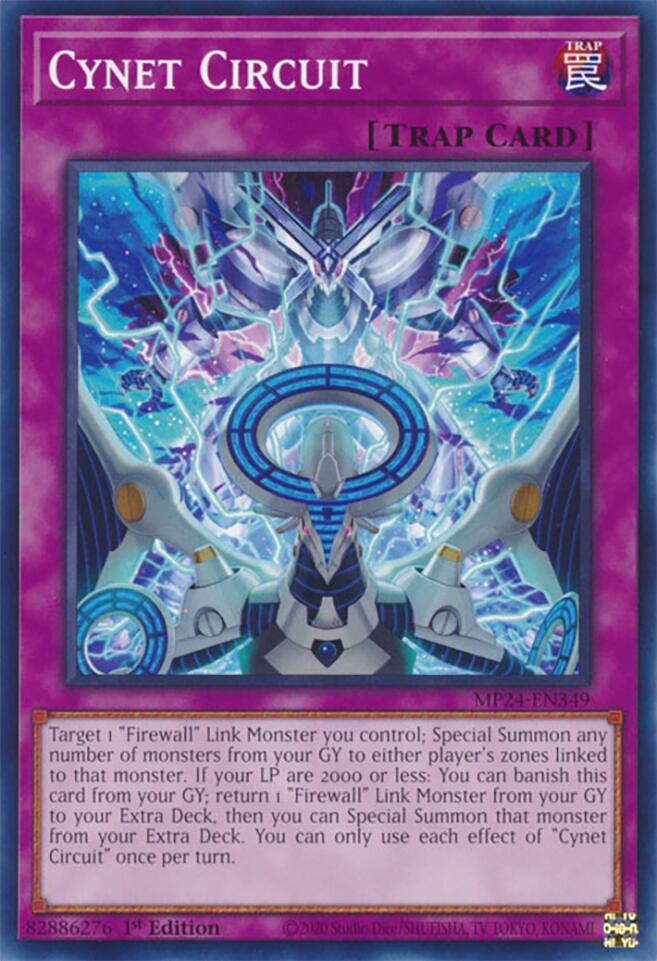 Cynet Circuit MP24-EN349 card from 25th Anniversary Tin: Dueling Mirrors