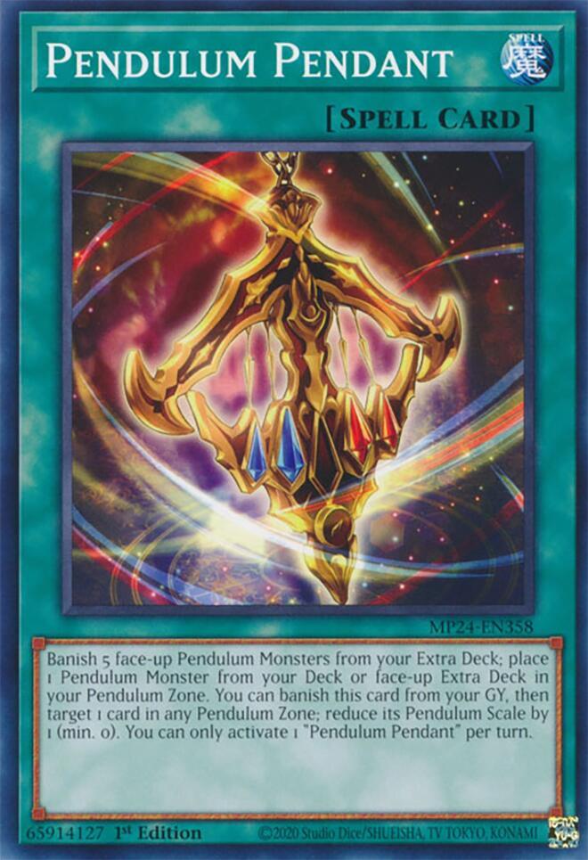 Pendulum Pendant MP24-EN358 card from 25th Anniversary Tin: Dueling Mirrors