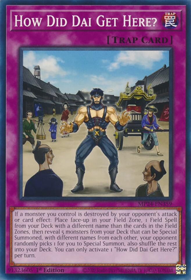 How Did Dai Get Here? MP24-EN359 card from 25th Anniversary Tin: Dueling Mirrors