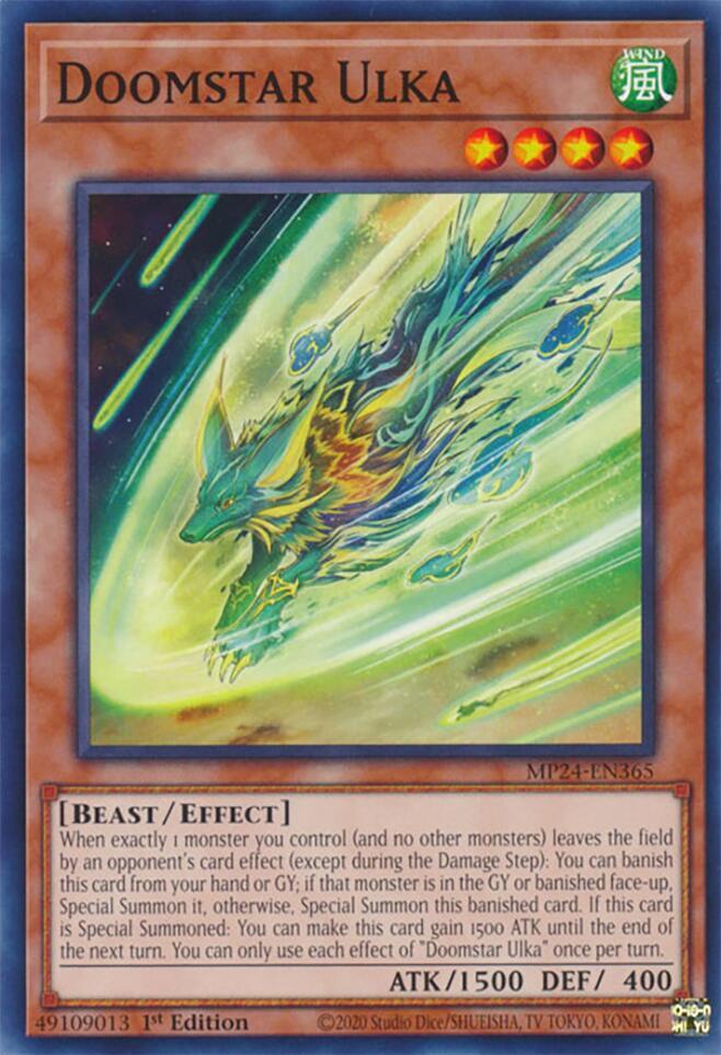 Doomstar Ulka MP24-EN365 card from 25th Anniversary Tin: Dueling Mirrors