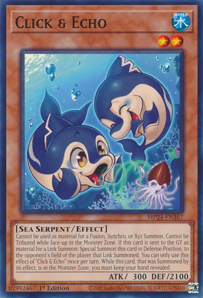 Click & Echo MP24-EN367 card from 25th Anniversary Tin: Dueling Mirrors