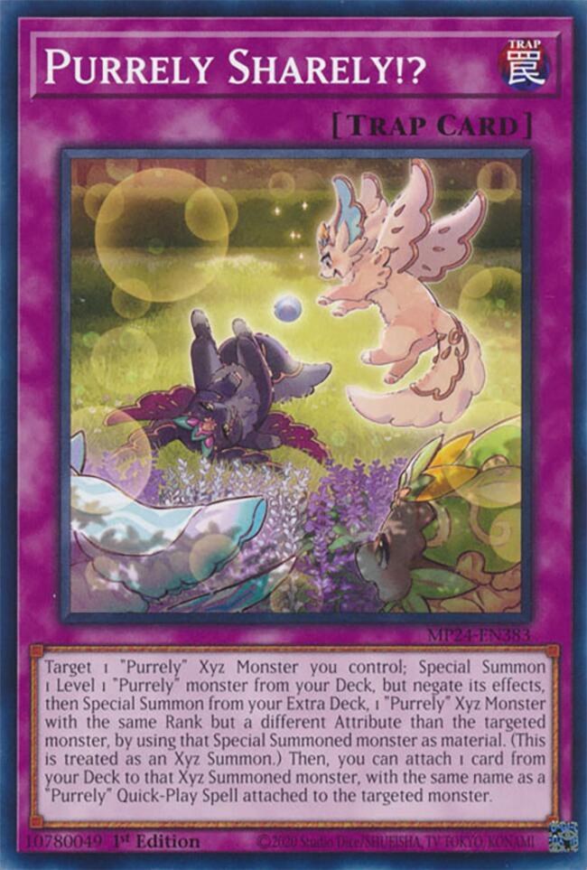 Purrely Sharely!? MP24-EN383 card from 25th Anniversary Tin: Dueling Mirrors