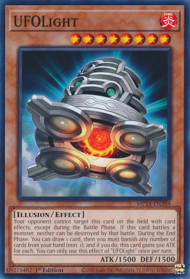 UFOLight MP24-EN388 card from 25th Anniversary Tin: Dueling Mirrors