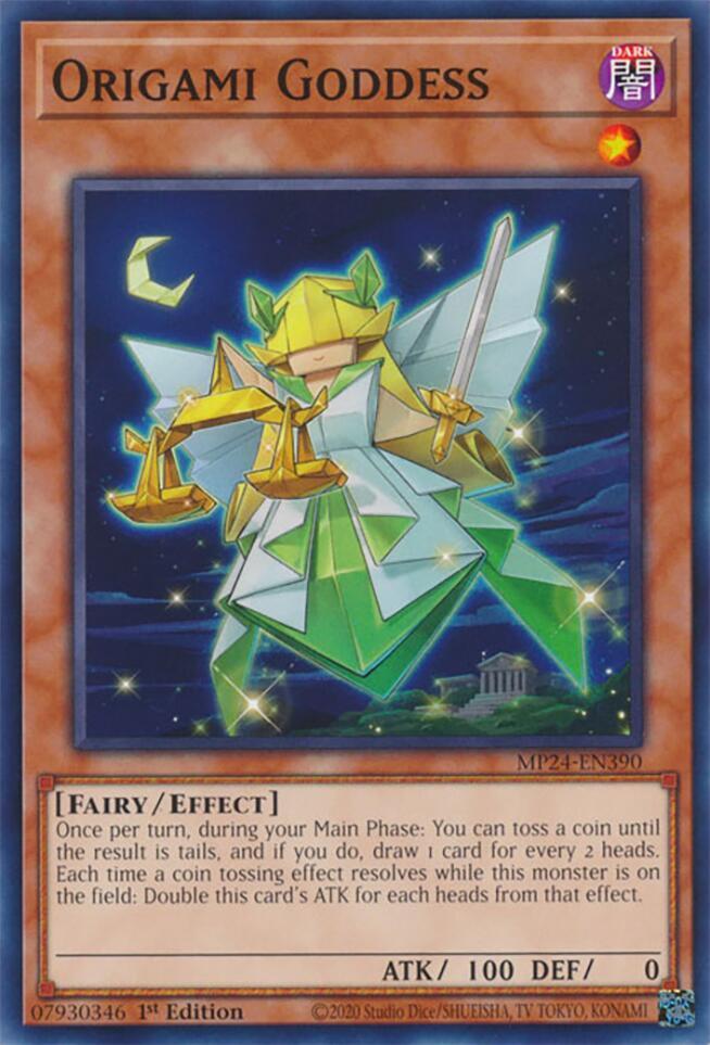 Origami Goddess MP24-EN390 card from 25th Anniversary Tin: Dueling Mirrors
