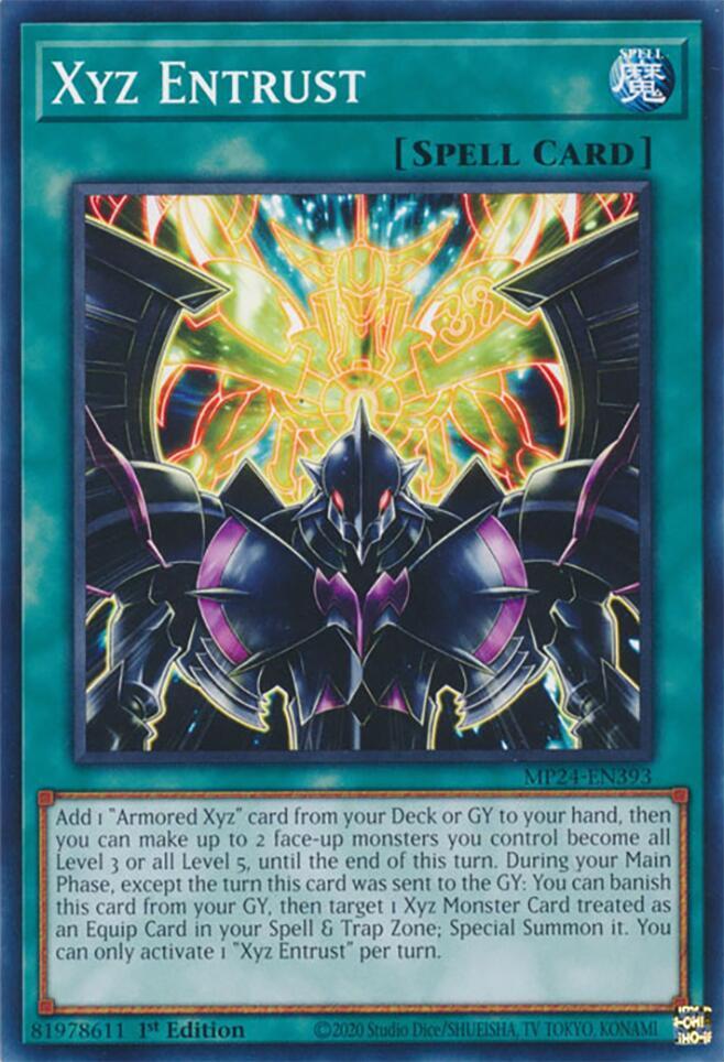 Xyz Entrust MP24-EN393 card from 25th Anniversary Tin: Dueling Mirrors
