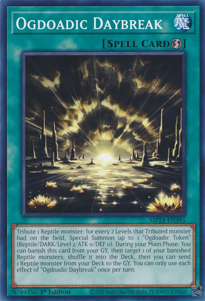 Ogdoadic Daybreak MP24-EN395 card from 25th Anniversary Tin: Dueling Mirrors