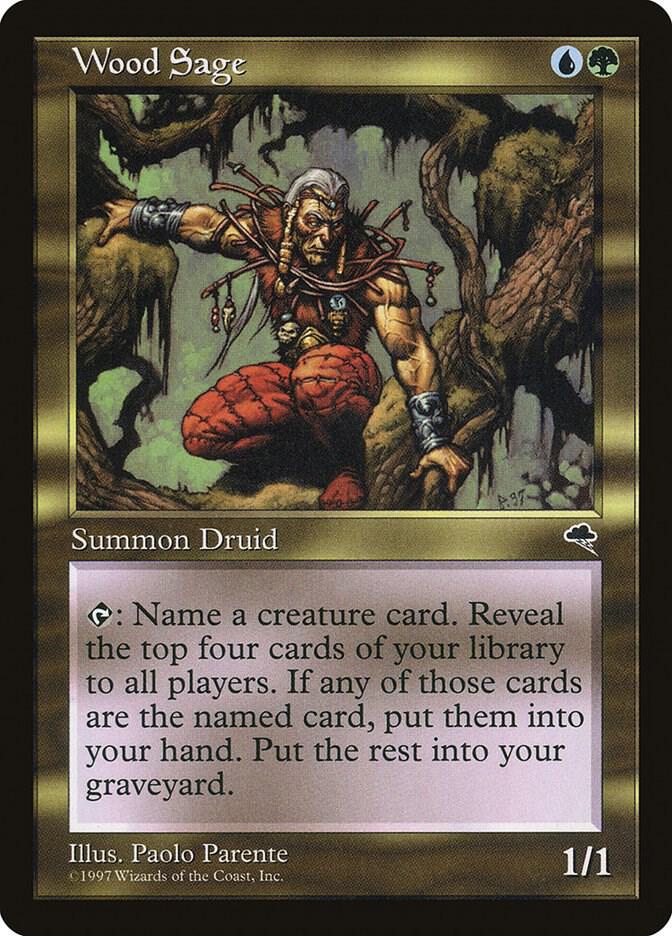Wood Sage 275 card from Tempest