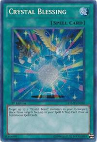Crystal Blessing RYMP-EN050 card from Ra Yellow Mega Pack