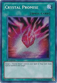 Crystal Promise RYMP-EN052 card from Ra Yellow Mega Pack