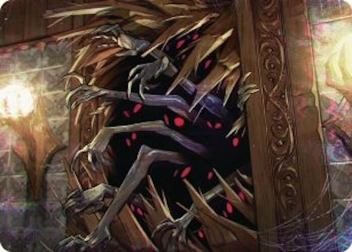 Withering Torment Art Card 33 card from Art Series: Duskmourn: House of Horror