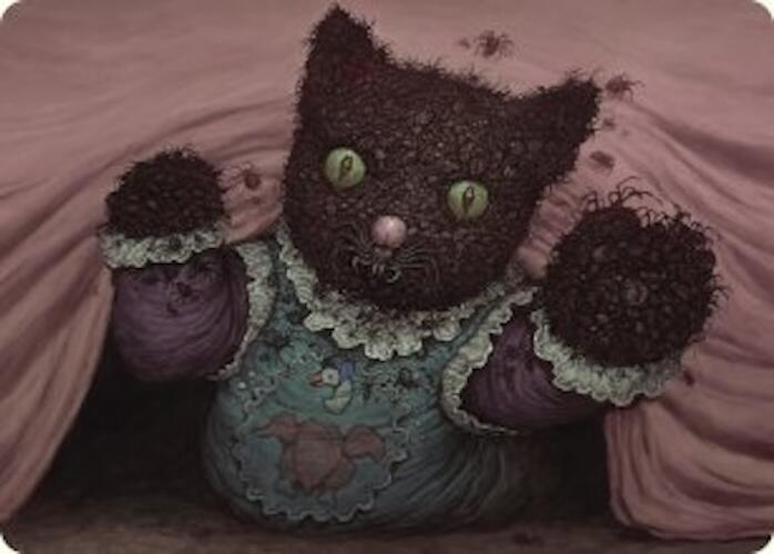 Twitching Doll Art Card 48 card from Art Series: Duskmourn: House of Horror